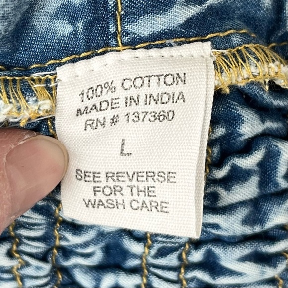 NWT Live 4 Truth Acid Washed Denim Cropped Tank Top Size Large - Picture 8 of 14